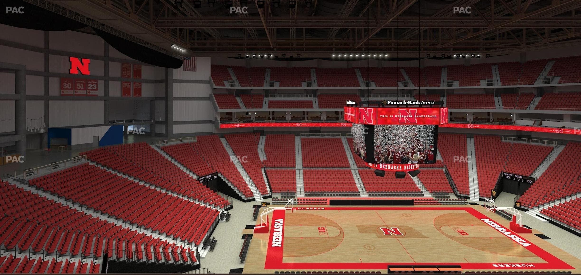Pinnacle Bank Arena - Section 220 Seat View