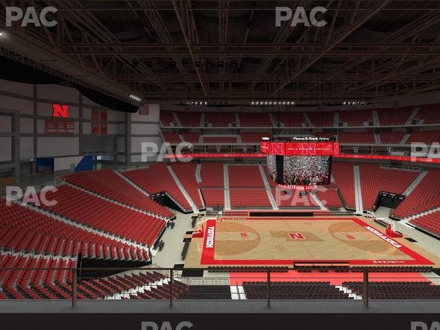 Pinnacle Bank Arena - Section 220 Seat View