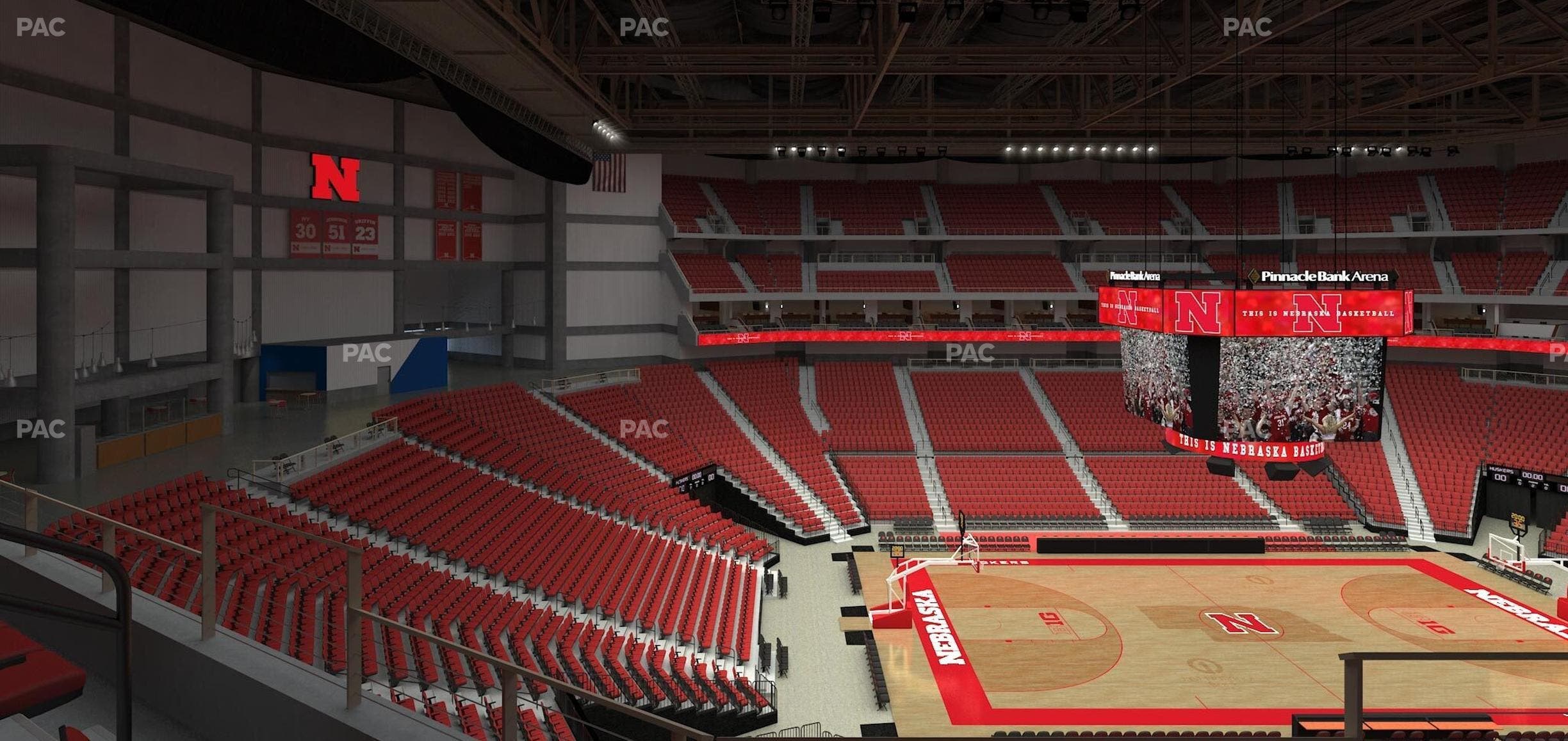 Pinnacle Bank Arena - Section 221 Seat View