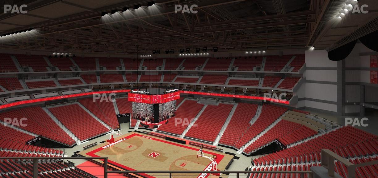 Pinnacle Bank Arena - Section 301 Seat View
