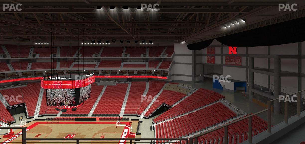 Pinnacle Bank Arena - Section 302 Seat View