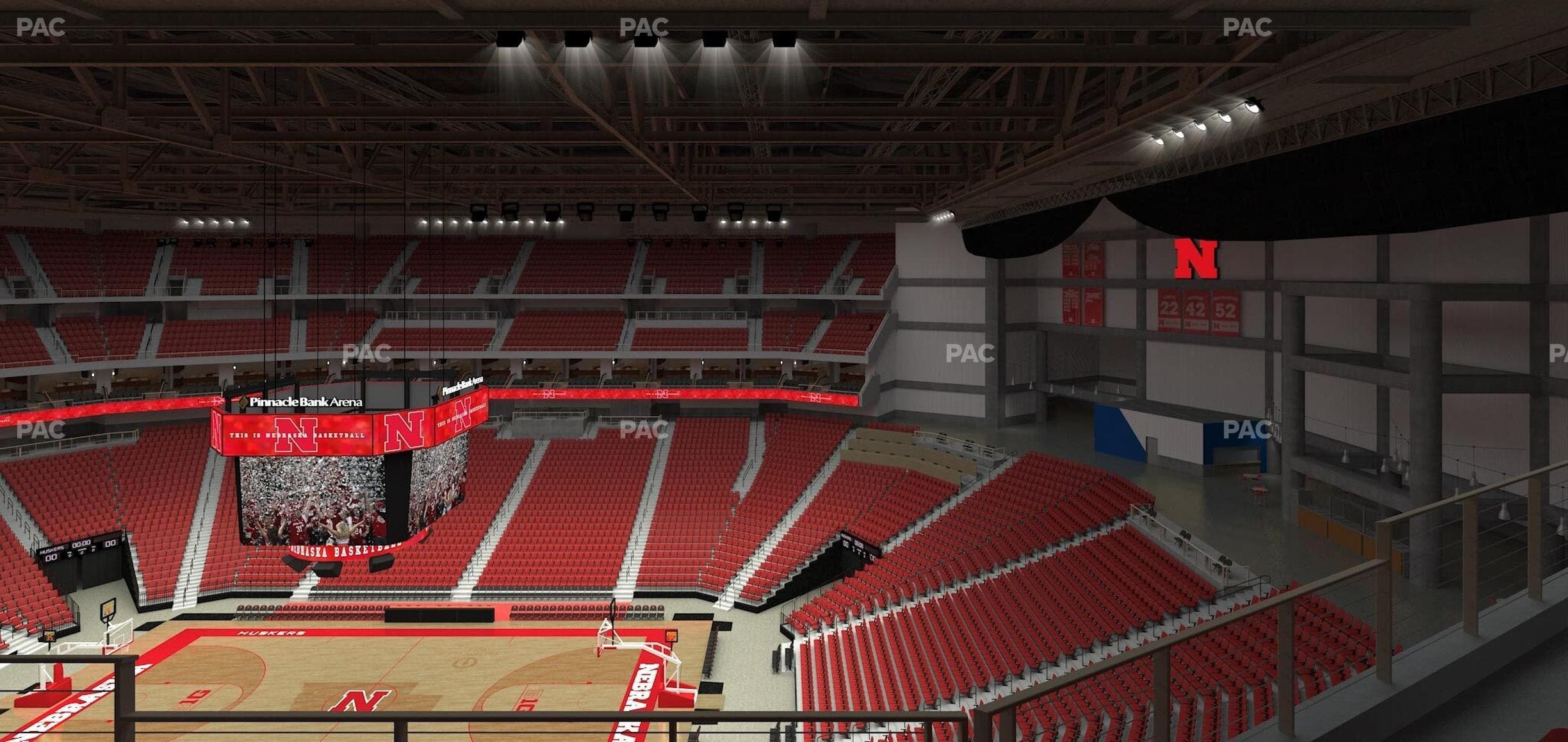 Pinnacle Bank Arena - Section 302 Seat View