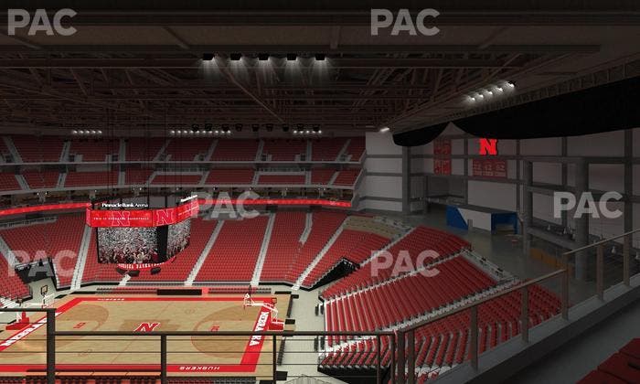 Pinnacle Bank Arena - Section 302 Seat View
