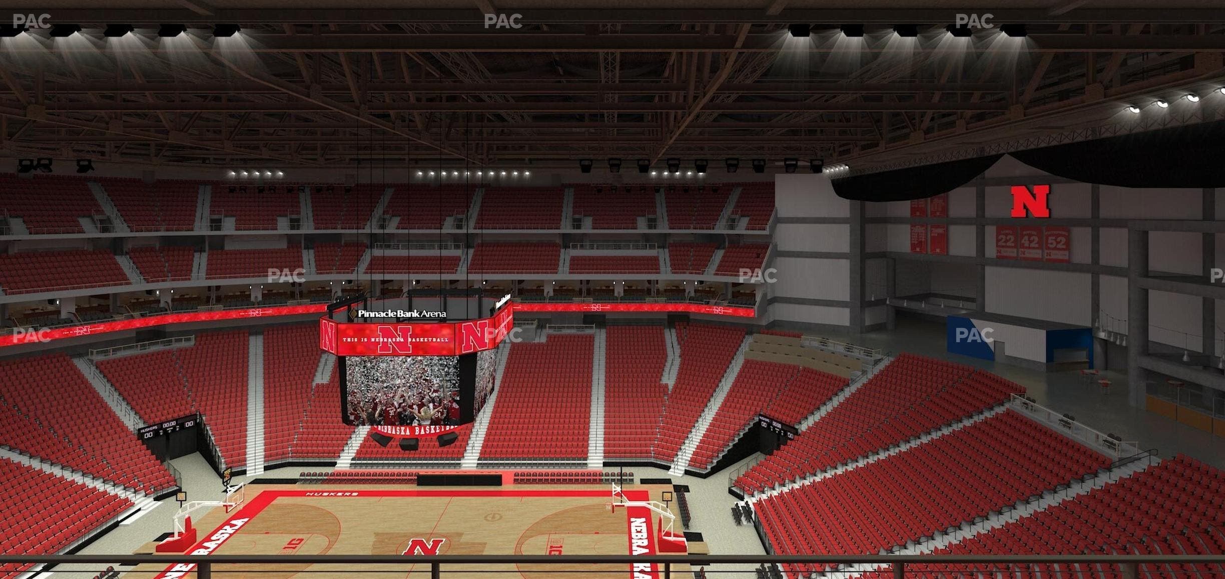 Pinnacle Bank Arena - Section 303 Seat View