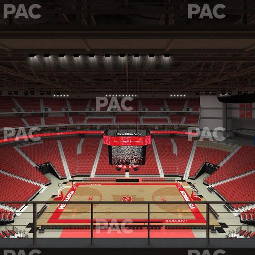 Pinnacle Bank Arena - Section 304 Seat View
