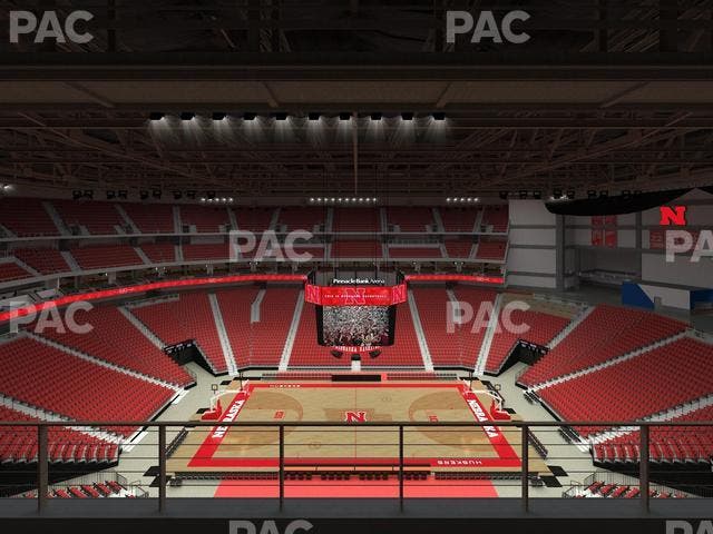 Pinnacle Bank Arena - Section 304 Seat View