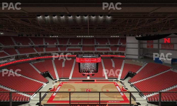 Pinnacle Bank Arena - Section 304 Seat View