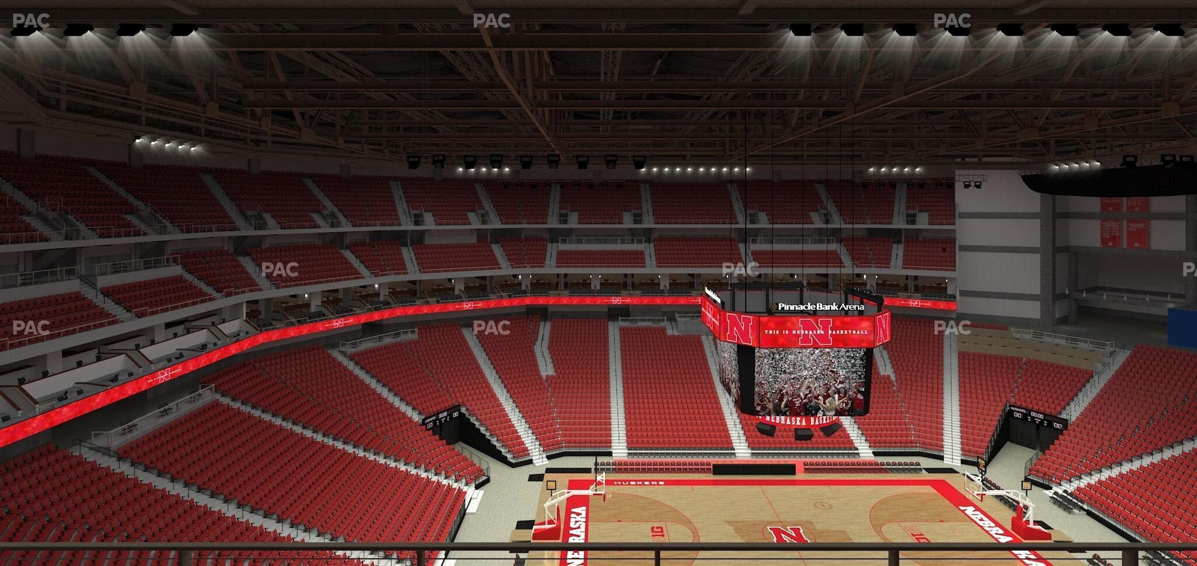 Pinnacle Bank Arena - Section 305 Seat View