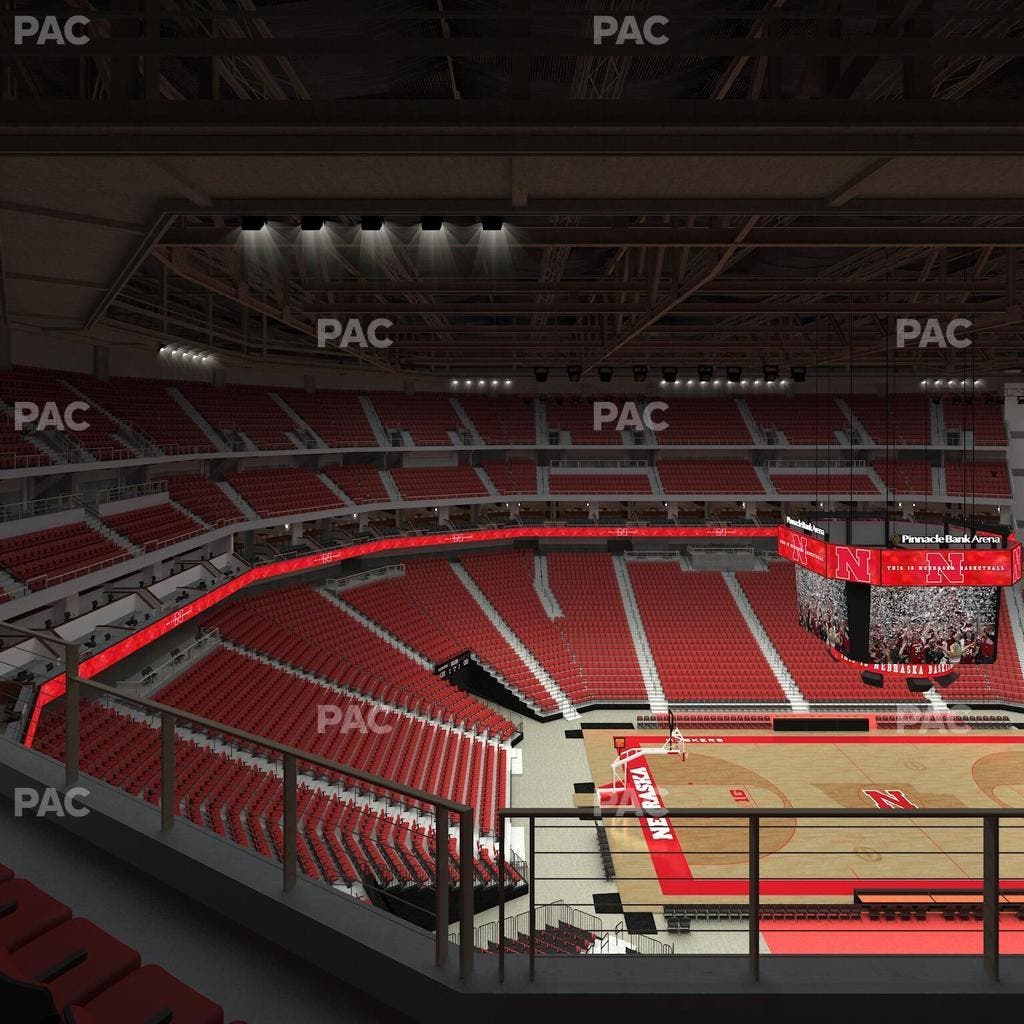 Pinnacle Bank Arena - Section 306 Seat View