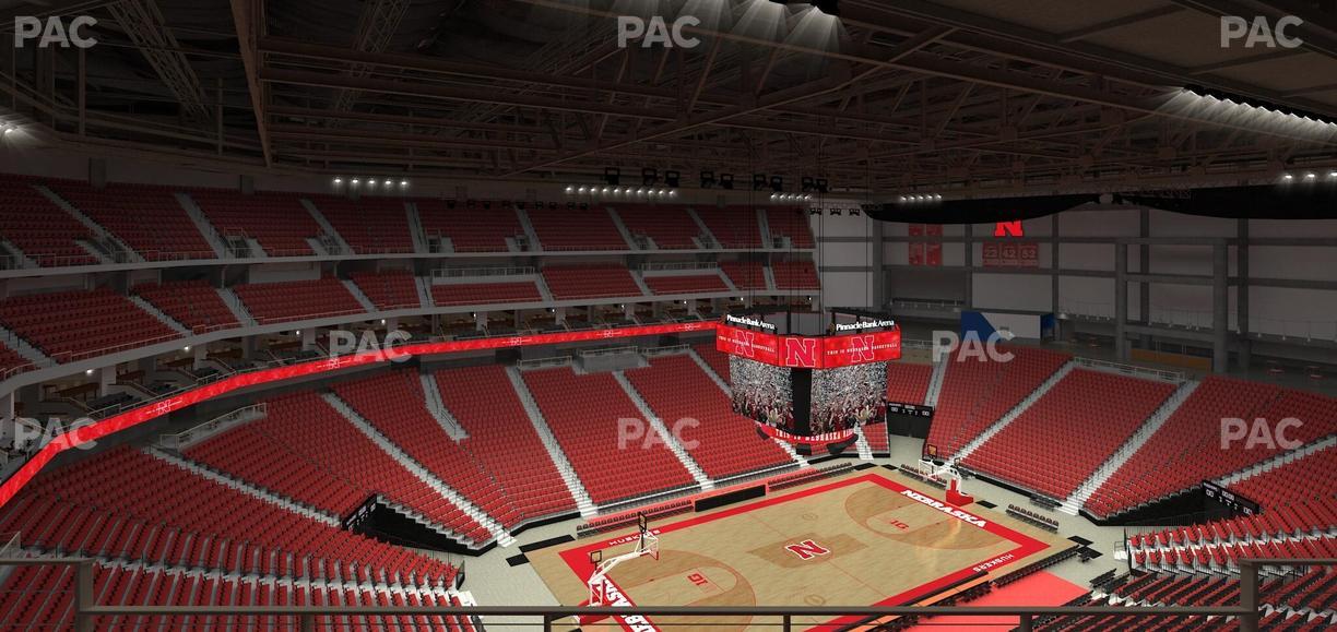 Pinnacle Bank Arena - Section 307 Seat View