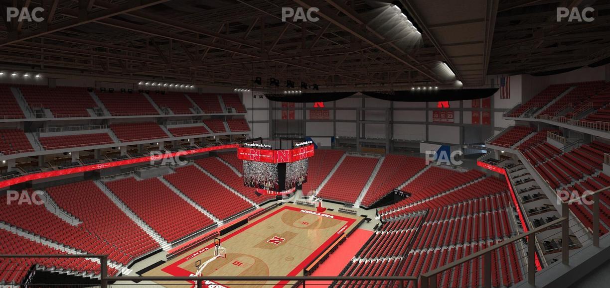 Pinnacle Bank Arena - Section 308 Seat View