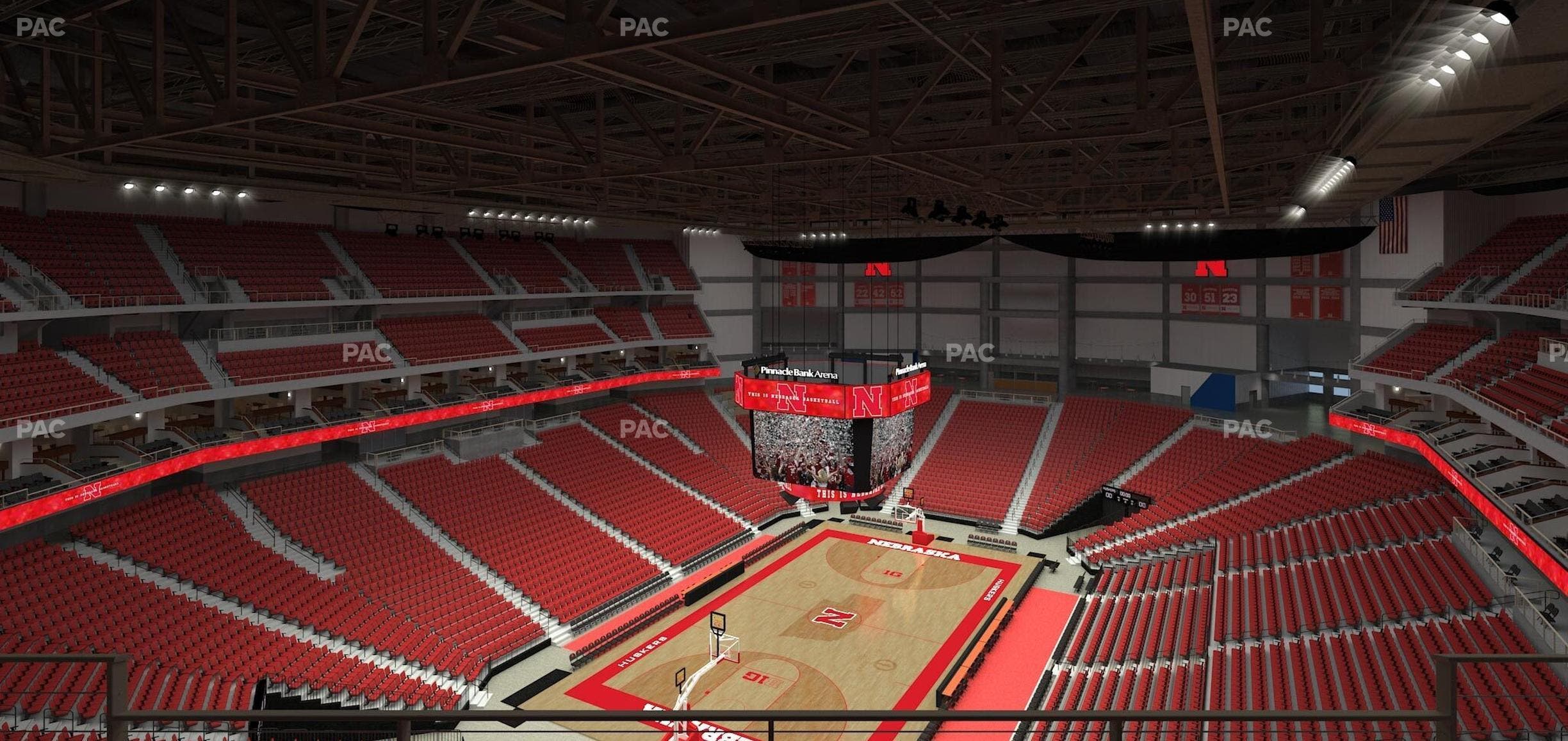 Pinnacle Bank Arena - Section 309 Seat View