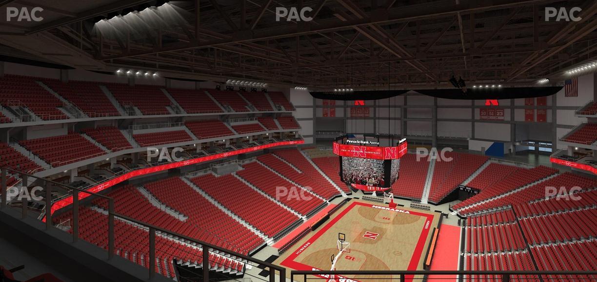 Pinnacle Bank Arena - Section 310 Seat View