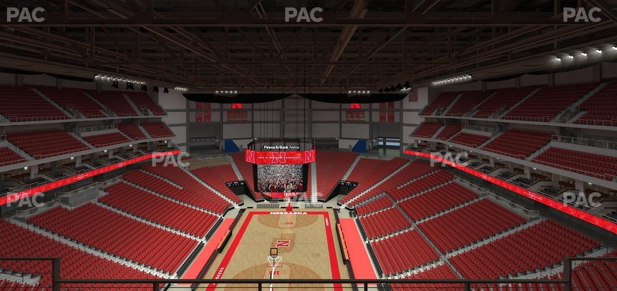 Pinnacle Bank Arena - Section 311 Seat View