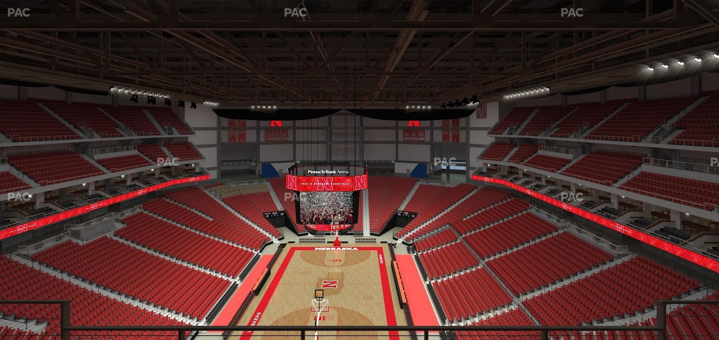 Pinnacle Bank Arena - Section 311 Seat View