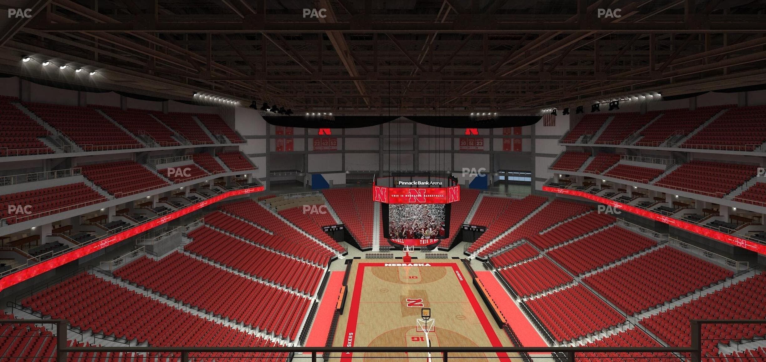 Pinnacle Bank Arena - Section 312 Seat View