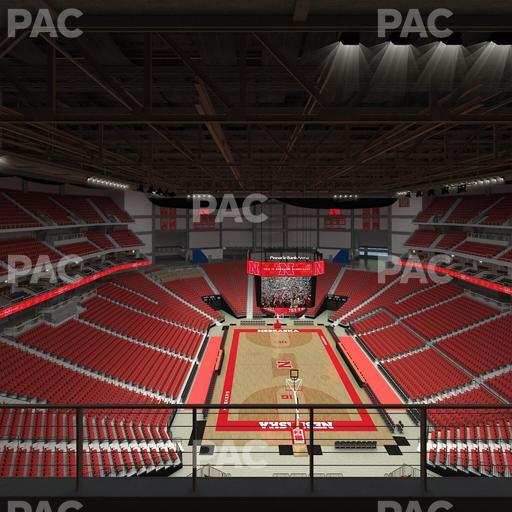 Pinnacle Bank Arena - Section 312 Seat View