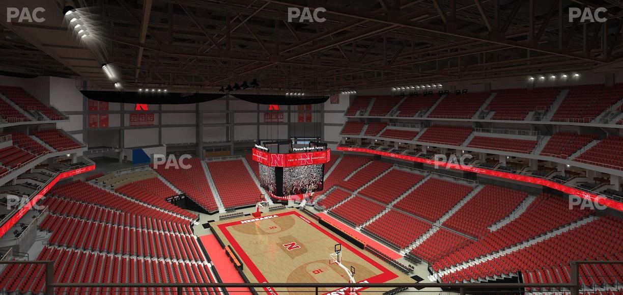 Pinnacle Bank Arena - Section 314 Seat View