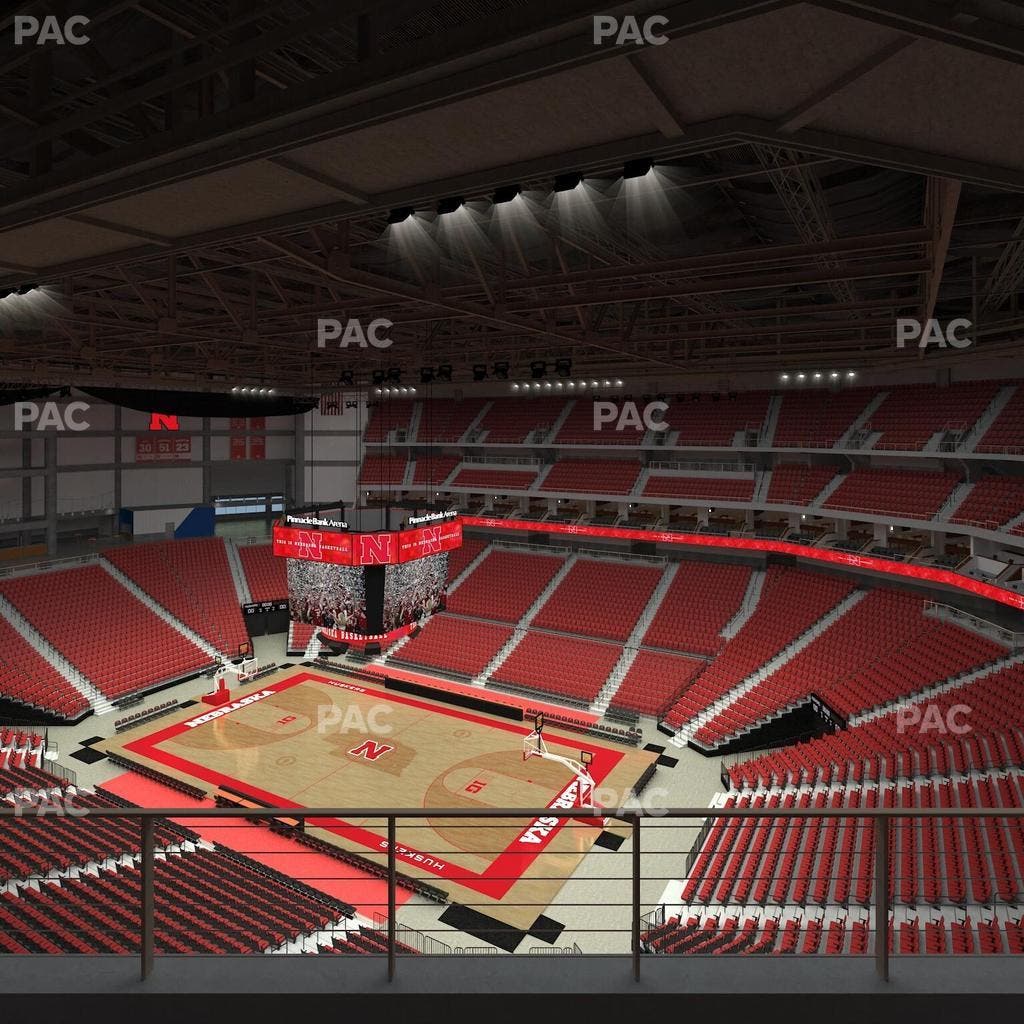 Pinnacle Bank Arena - Section 316 Seat View