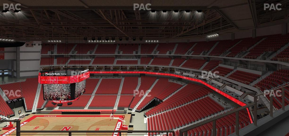 Pinnacle Bank Arena - Section 317 Seat View