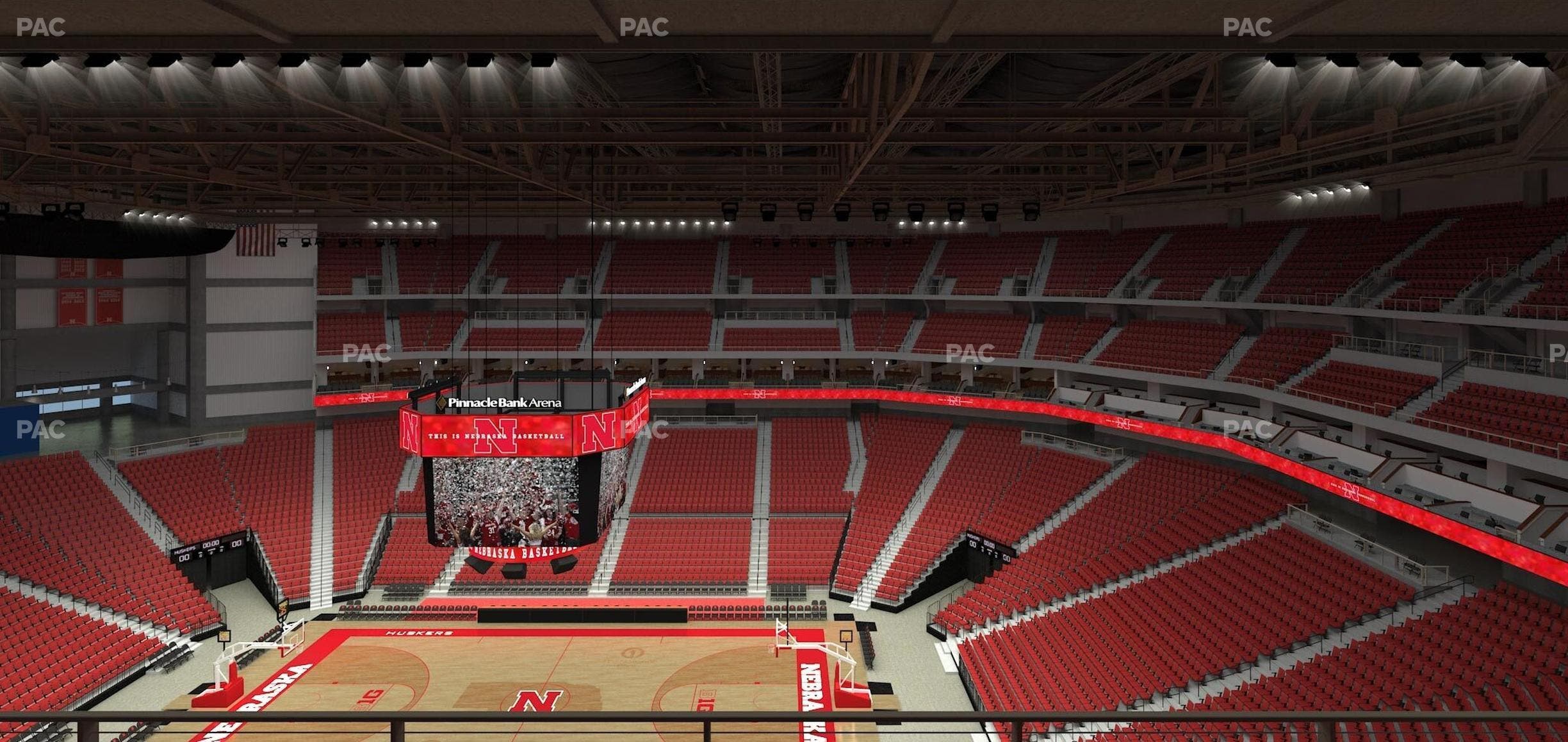 Pinnacle Bank Arena - Section 318 Seat View