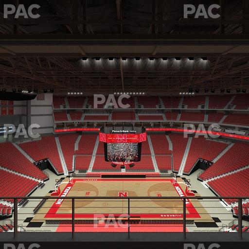 Pinnacle Bank Arena - Section 319 Seat View