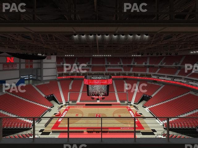 Pinnacle Bank Arena - Section 319 Seat View