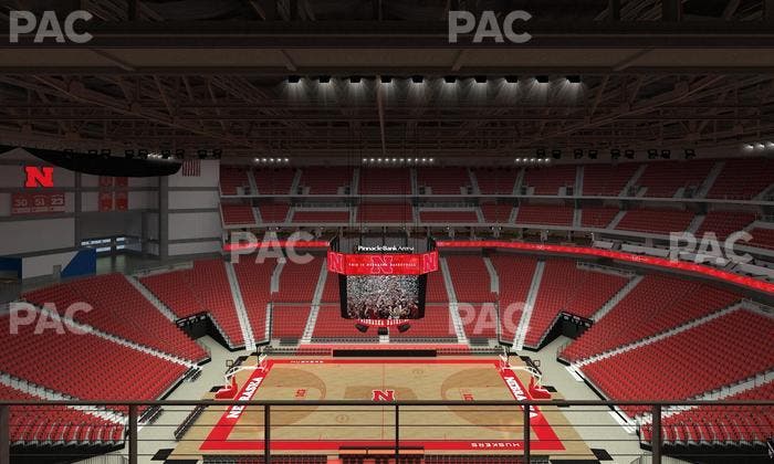 Pinnacle Bank Arena - Section 319 Seat View