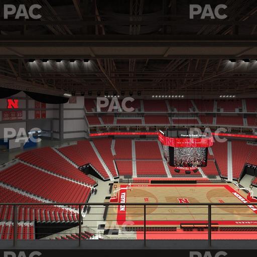 Pinnacle Bank Arena - Section 320 Seat View