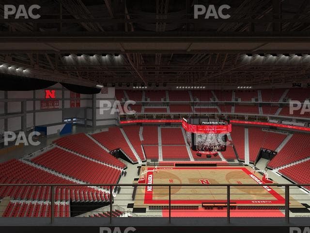Pinnacle Bank Arena - Section 320 Seat View