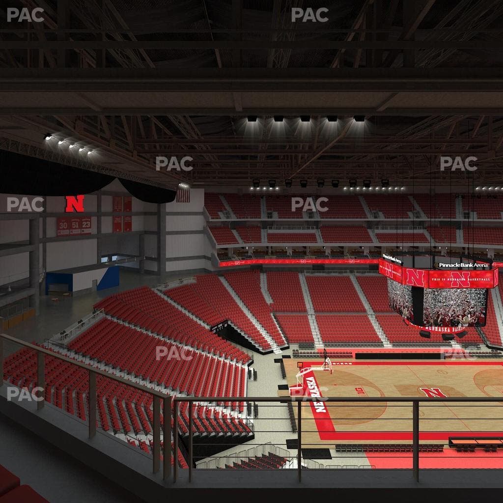 Pinnacle Bank Arena - Section 321 Seat View