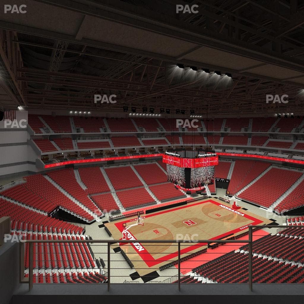 Pinnacle Bank Arena - Section 322 Seat View