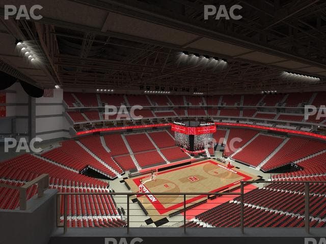 Pinnacle Bank Arena - Section 322 Seat View