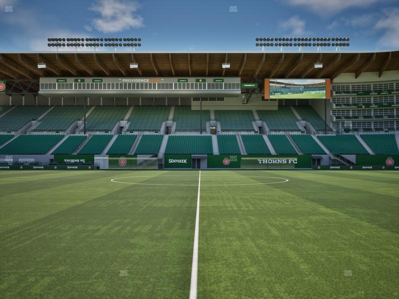 Section pitchside-seats, Row 1