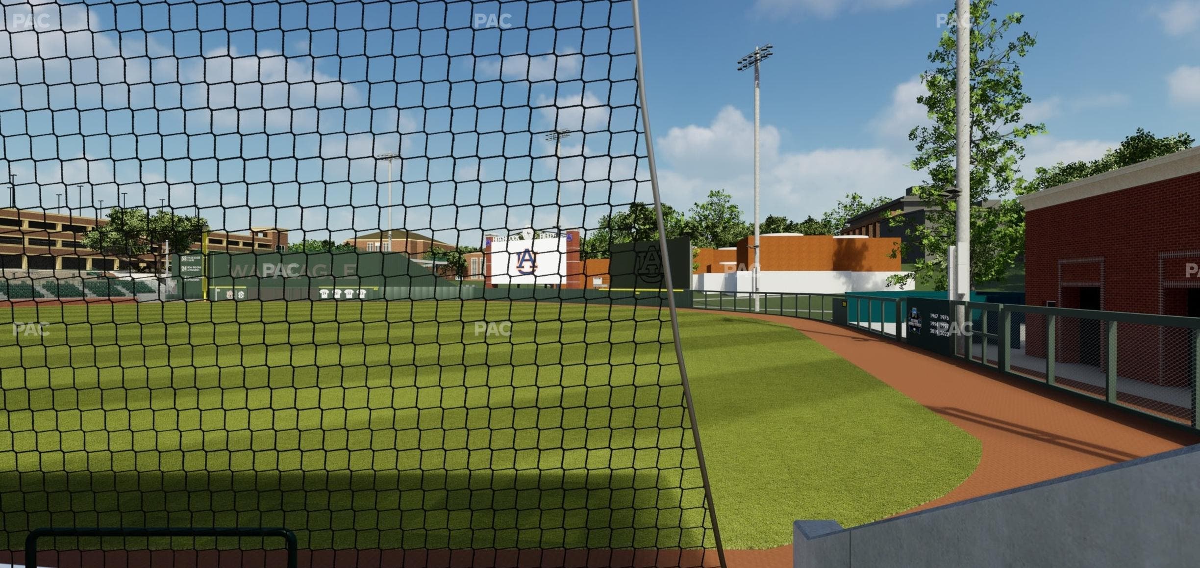 Plainsman Park - Section 1 Seat View