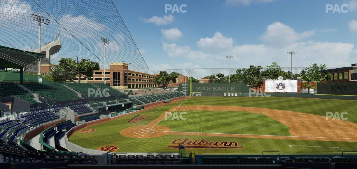 Plainsman Park - Section 103 Seat View