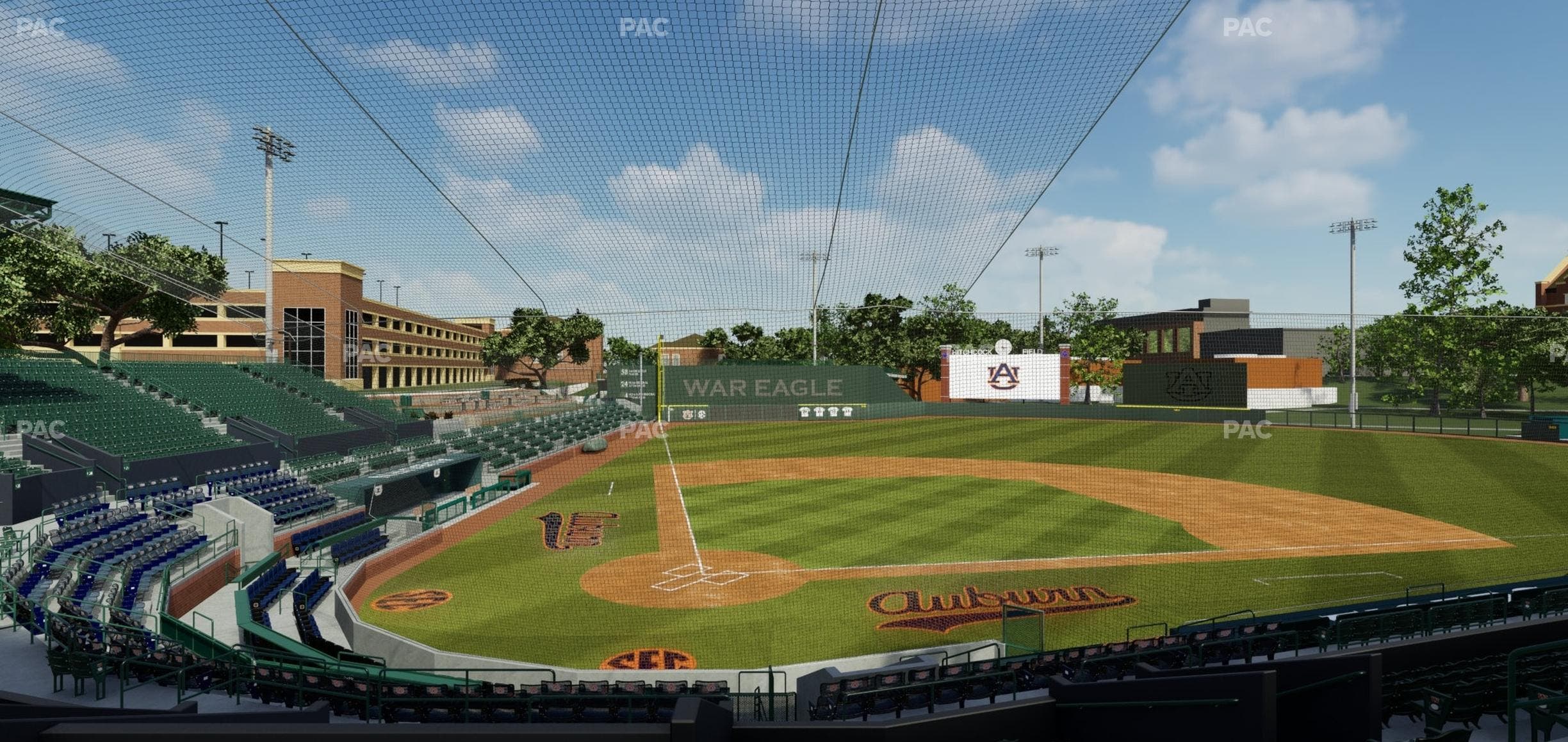 Plainsman Park - Section 104 Seat View