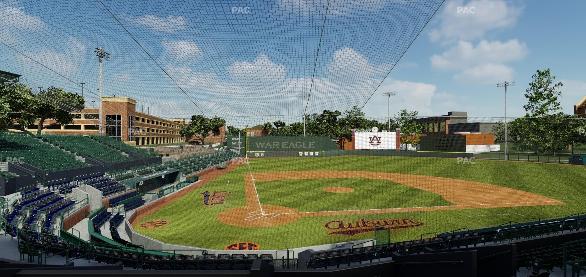 Plainsman Park - Section 104 Seat View