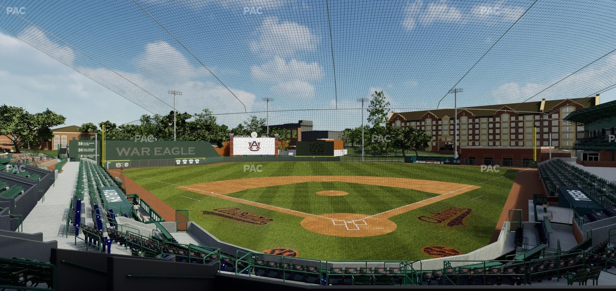Plainsman Park - Section 106 Seat View