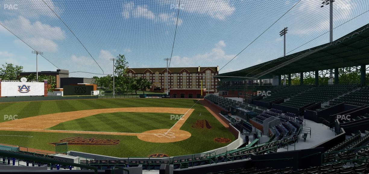 Plainsman Park - Section 107 Seat View