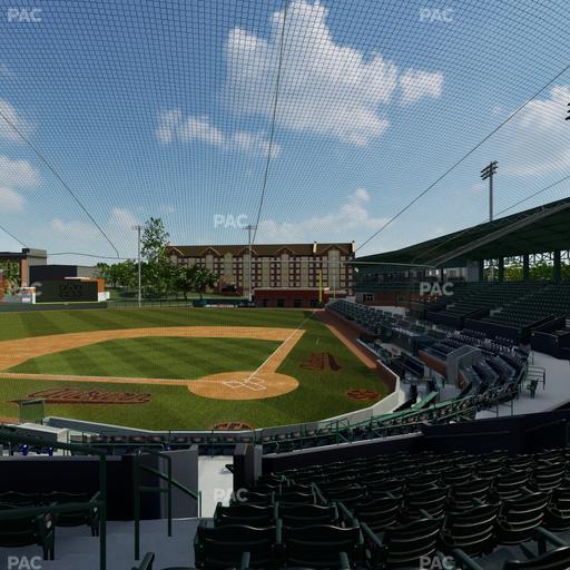 Plainsman Park - Section 107 Seat View