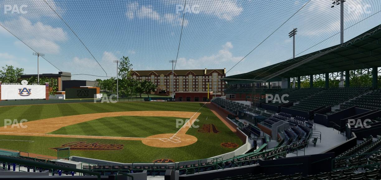 Plainsman Park - Section 107 Seat View