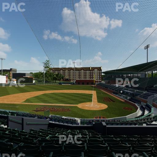 Plainsman Park - Section 108 Seat View