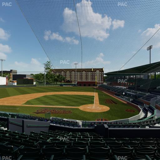 Plainsman Park - Section 108 Seat View