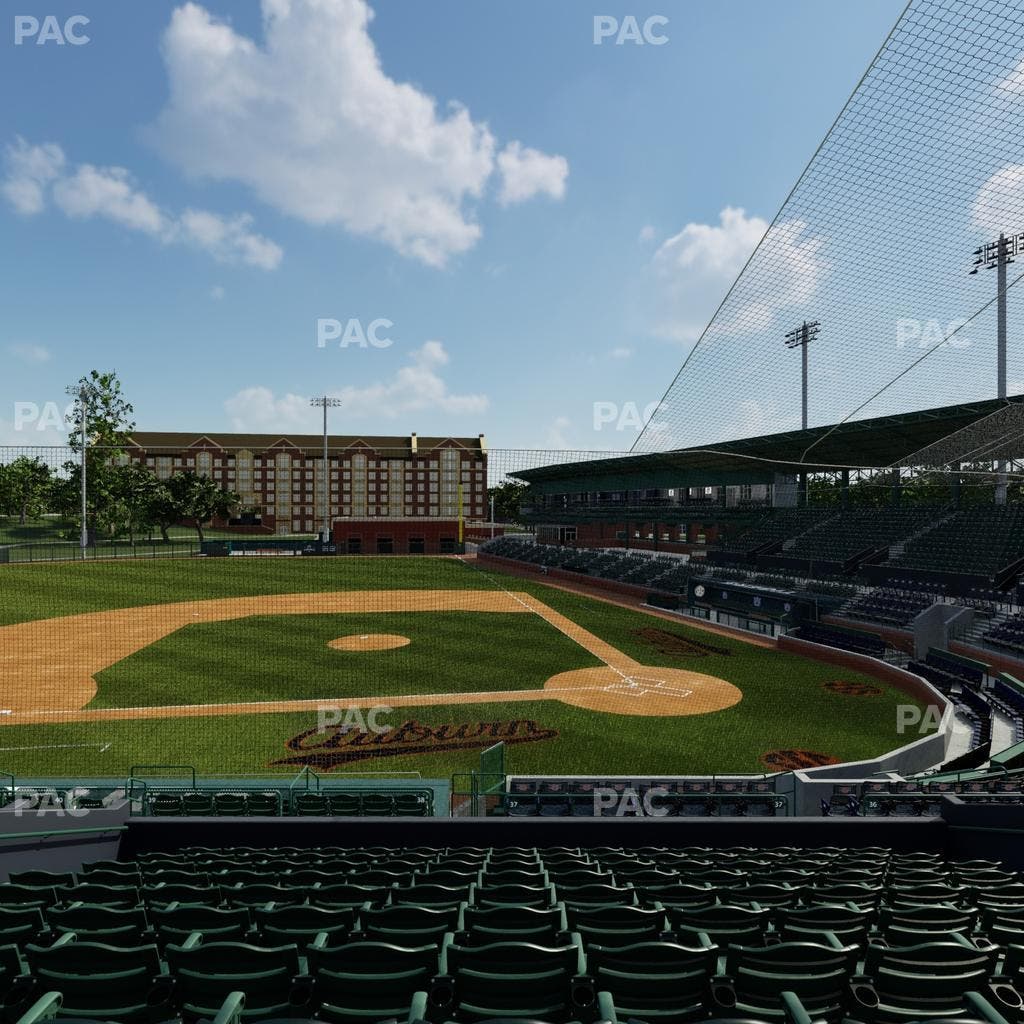 Plainsman Park - Section 109 Seat View