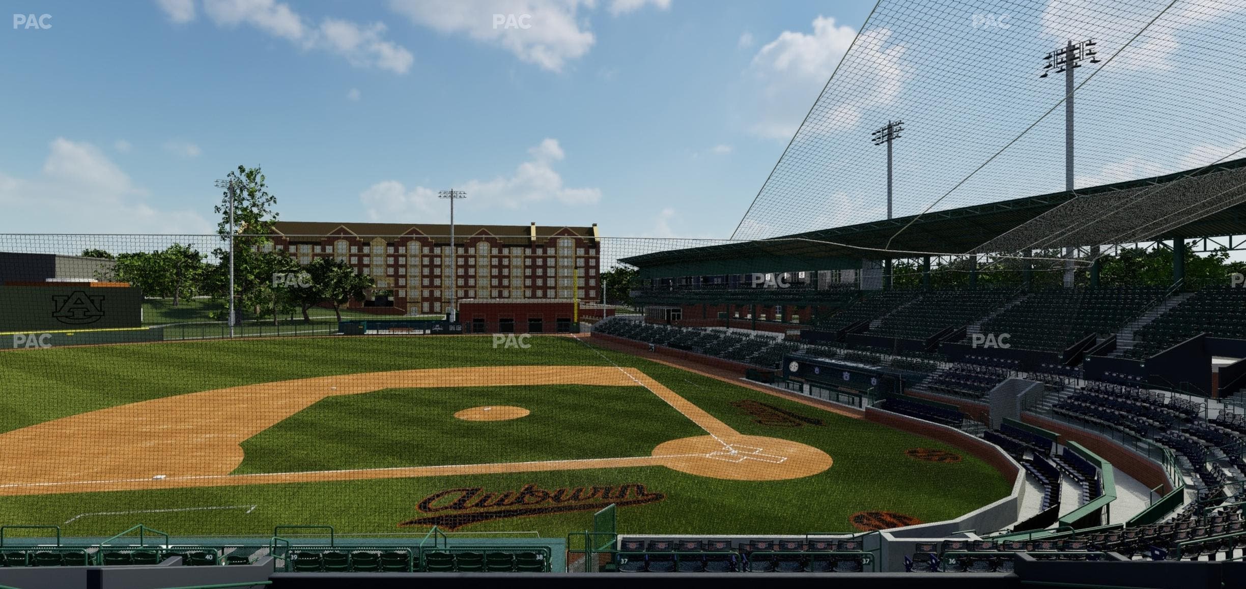 Plainsman Park - Section 109 Seat View