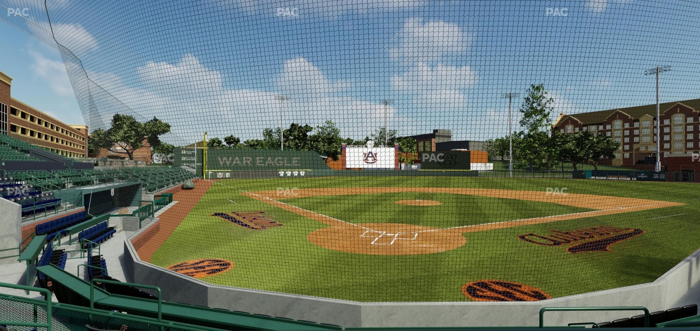 Plainsman Park - Section 19 Seat View