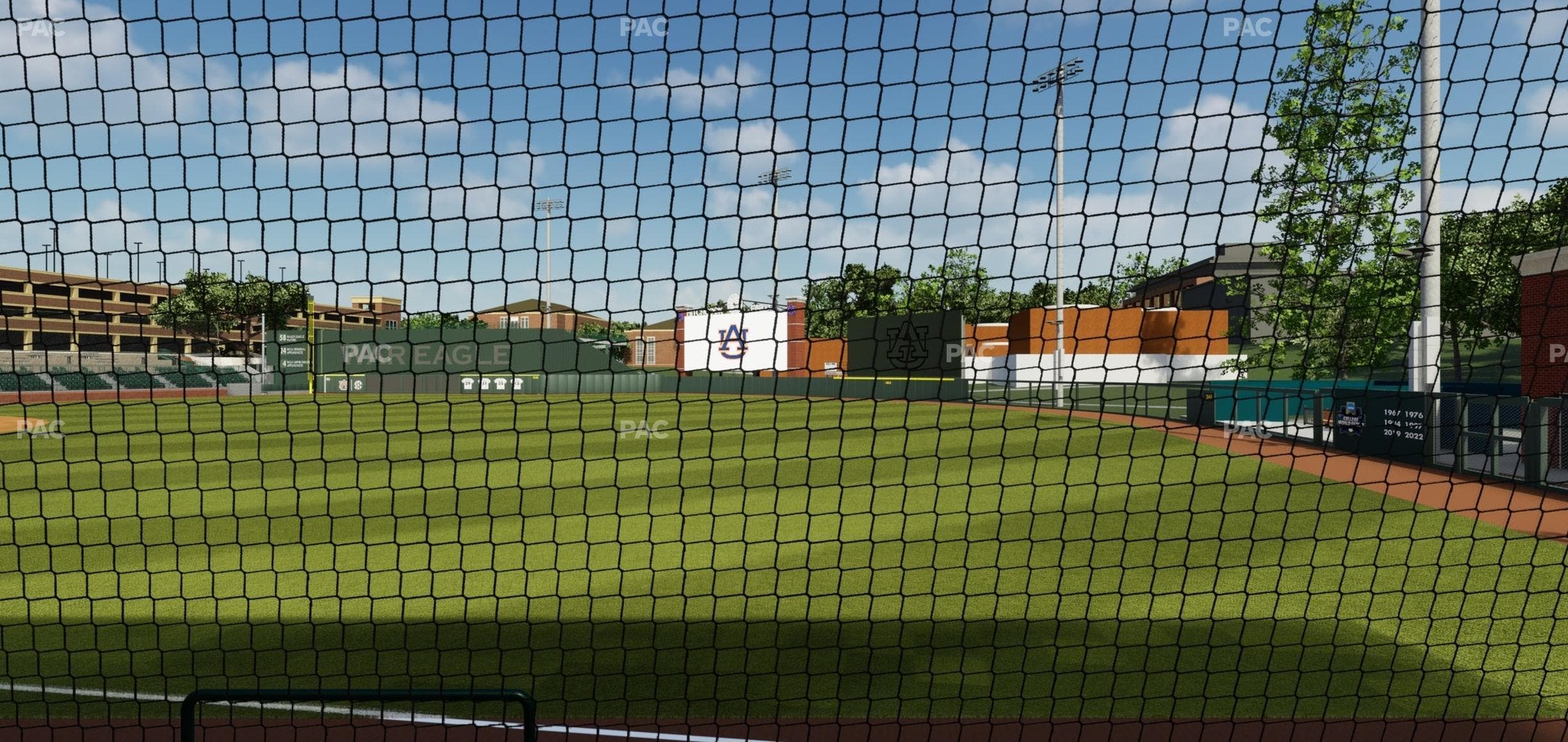 Plainsman Park - Section 2 Seat View