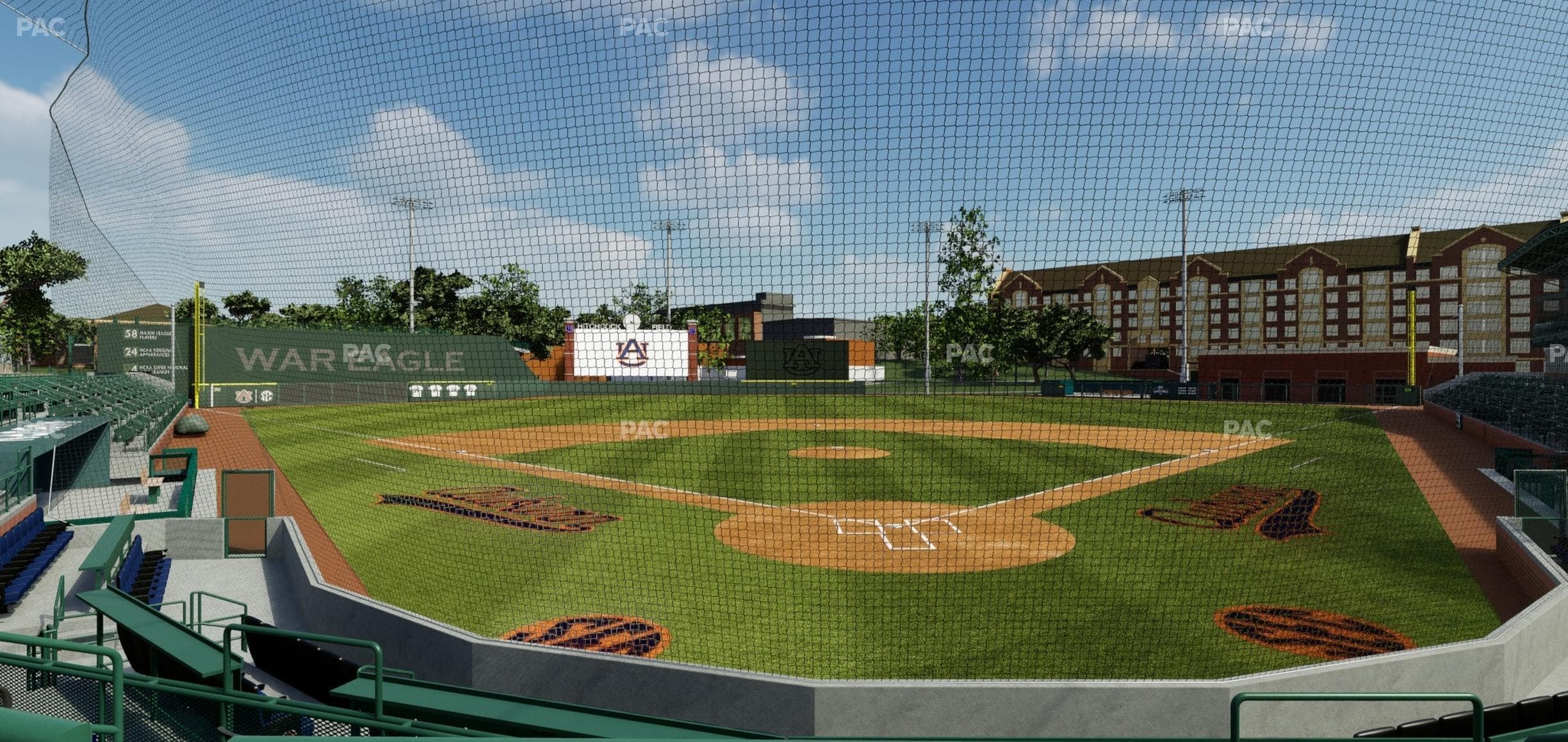Plainsman Park - Section 20 Seat View