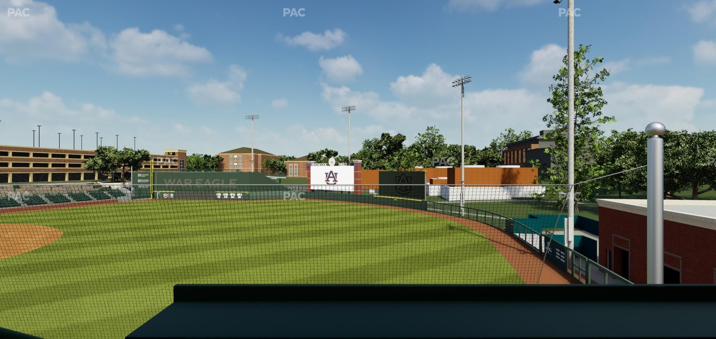 Plainsman Park - Section 202 Seat View
